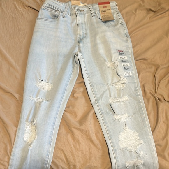 Levi’s 721 high-rise skinny size 2 medium w 26 l 30 - Picture 3 of 4